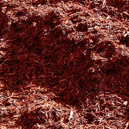 Best Firewood Red Dyed Mulch Pile